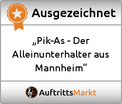 Bewertungen von Pik-As - Der Alleinunterhalter aus Mannheim