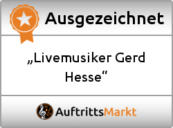 Bewertungen von Livemusiker Gerd Hesse